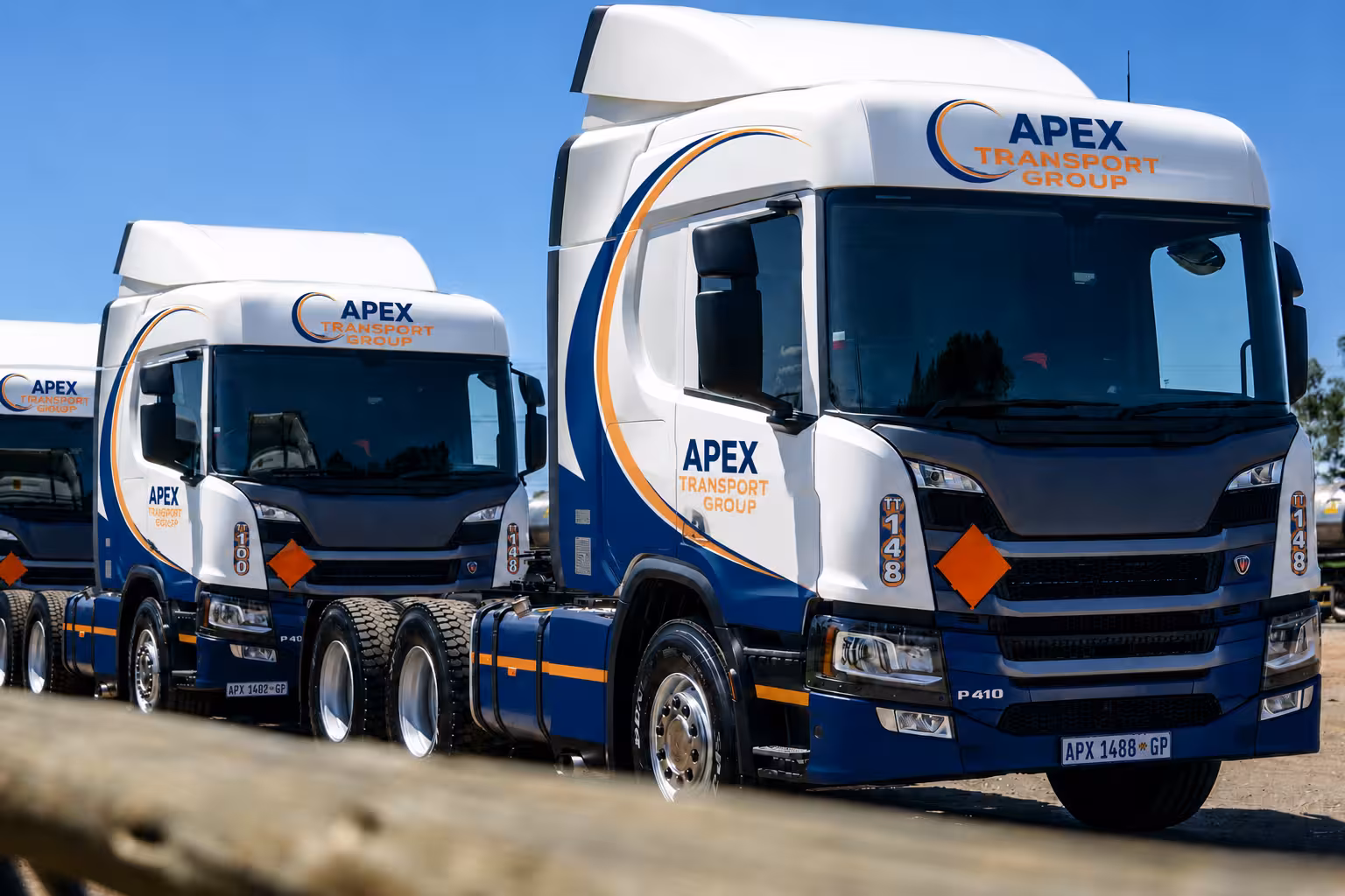 Truck equipped for border crossings