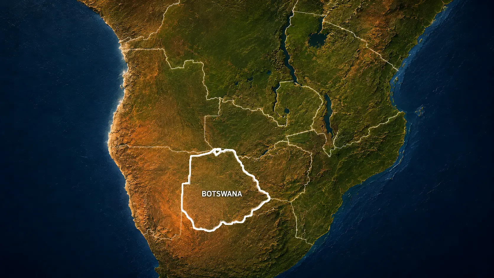 Botswana — Tlokweng border